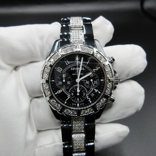 CHANEL J12 41mm ダイヤ加工・修理・カスタム 画像 18