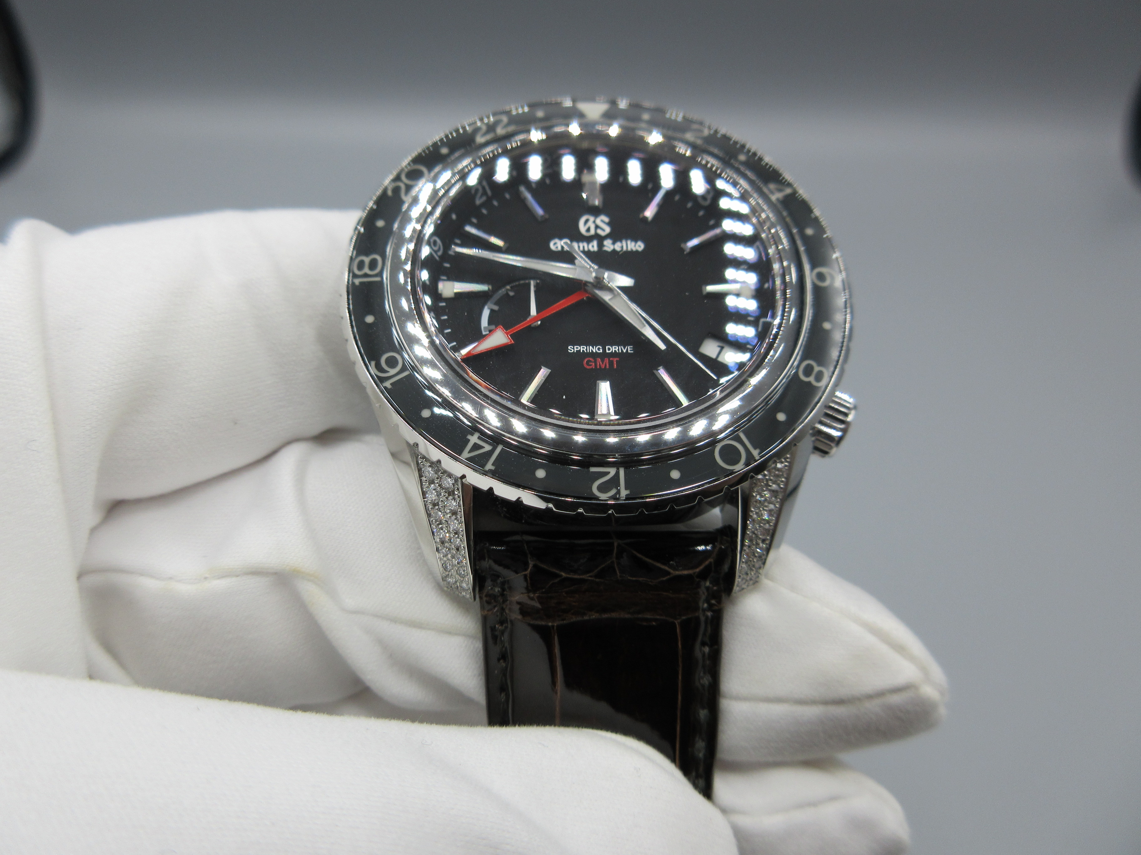 GRAND SEIKO SBGE201｜天然ダイヤカスタム